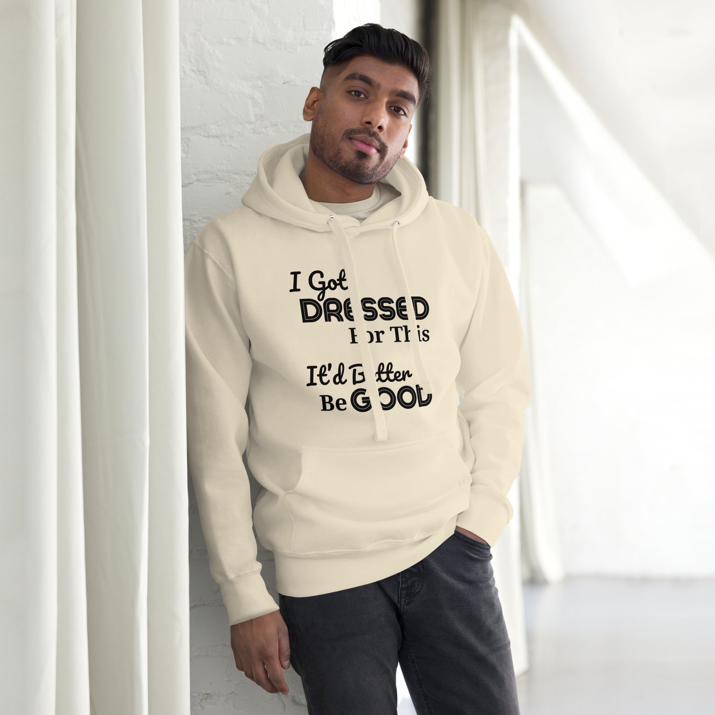 I Got Dressed For This Hoodie – Chronic Illness Hoodie | Black Design