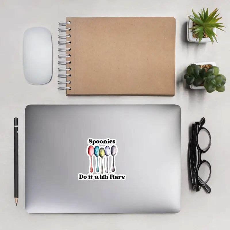 Spoonies Do It With Flare – Sticker