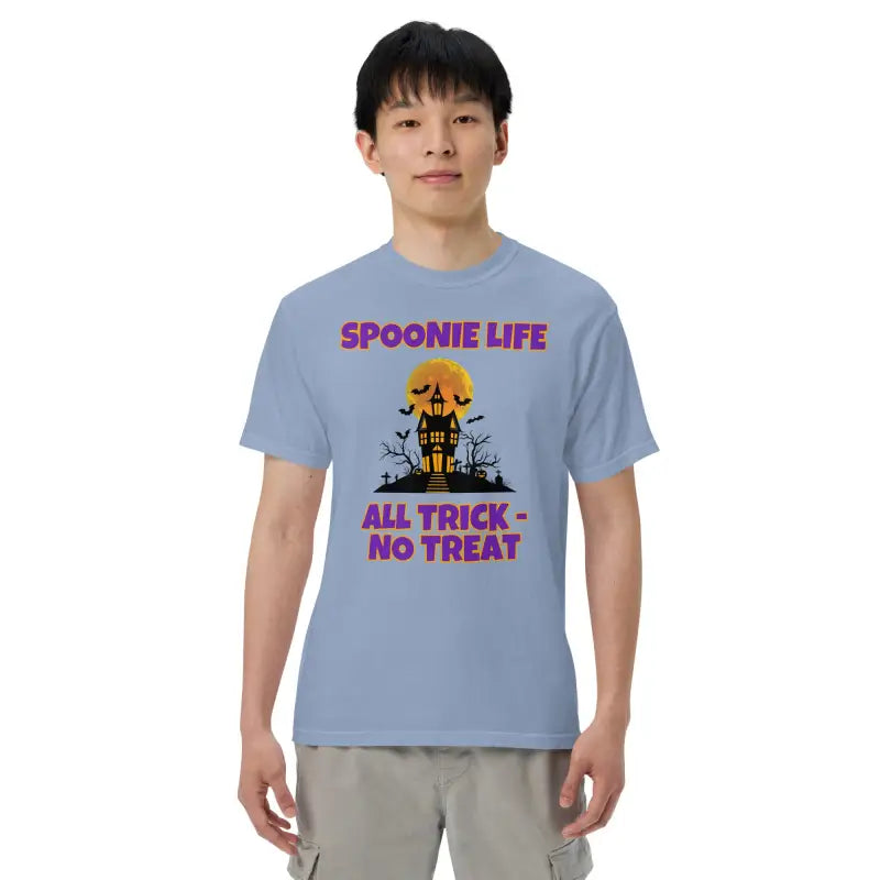 Spoonie Life All Trick No Treat Shirt – Funny Spoonie Halloween Comfort Colors Tee