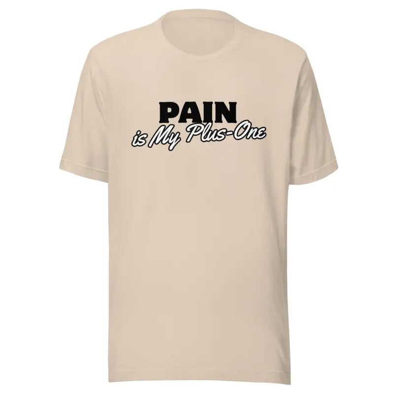 Pain Is My Plus-One – Chronic Illness Shirt (Black design)