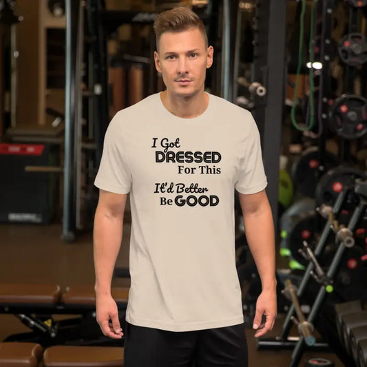 I Got Dressed For This – Chronic Illness Shirt | Black Design