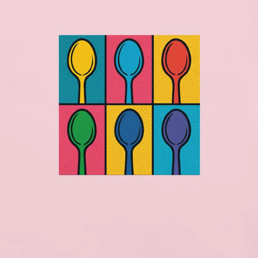 Pop Art Spoons – Spoonie T-Shirt