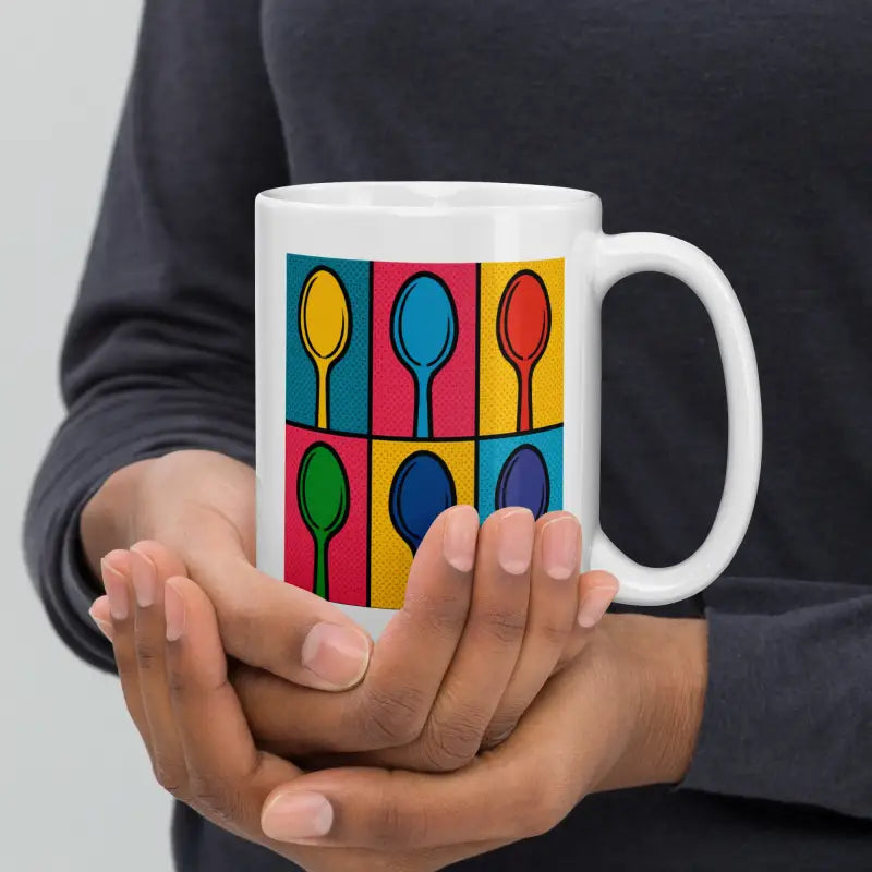 Pop Art Spoons – Spoonie 15 oz. Mug