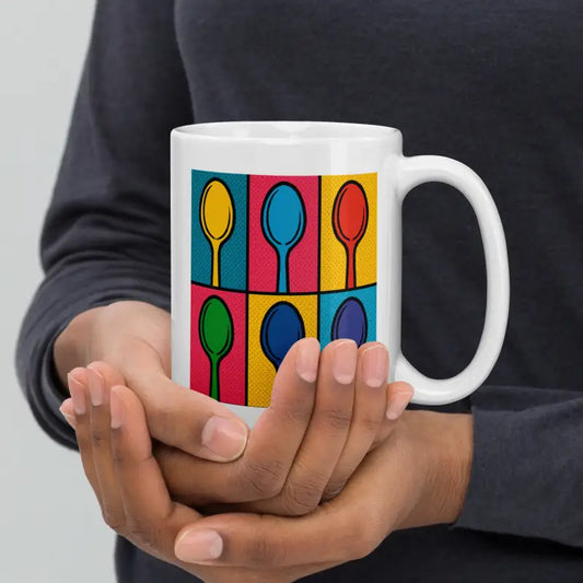 Pop Art Spoons – Spoonie 15 oz. Mug